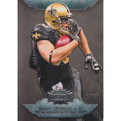 2012 Topps Triple Threads Onyx #86 Jimmy Graham