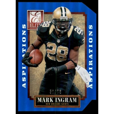 2013 Elite Aspirations #63 Mark Ingram/78