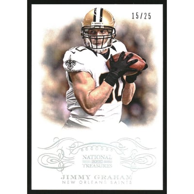 2013 Panini National Treasures Century Silver #64 Jimmy Graham