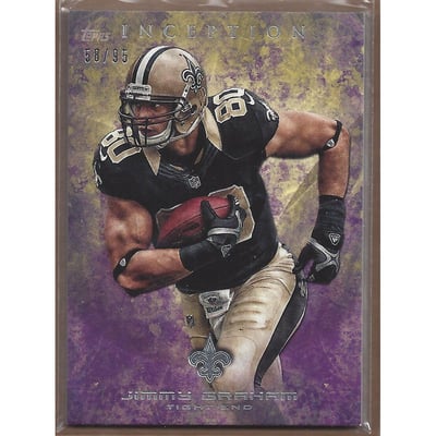 2013 Topps Inception Purple #68 Jimmy Graham