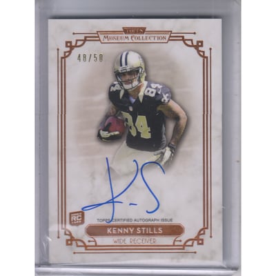 2013 Topps Museum Collection Signature Series Autographs Copper #SSAKS Kenny Stills