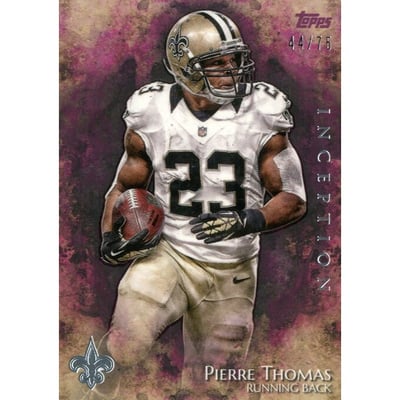 2014 Topps Inception Magenta #102 Pierre Thomas