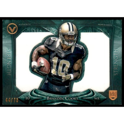 2014 Topps Valor Jumbo Relics Strength #VJRBC Brandin Cooks