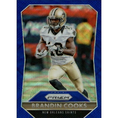 2015 Panini Prizm Prizms Light Blue Wave #141 Brandin Cooks