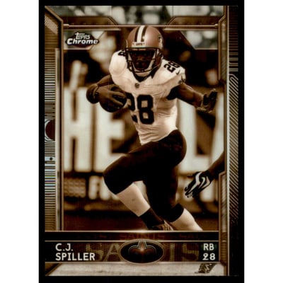 2015 Topps Chrome Sepia Refractors #78 C.J. Spiller