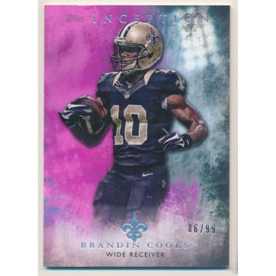 2015 Topps Inception Magenta #89 Brandin Cooks