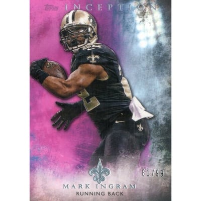 2015 Topps Inception Magenta #91 Mark Ingram