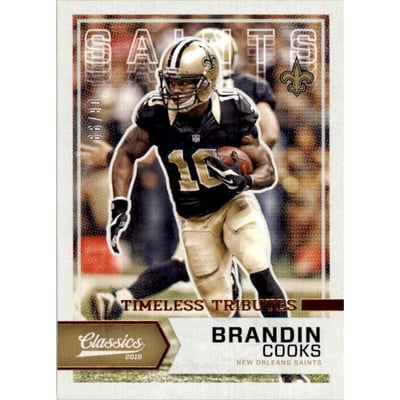 2016 Classics Timeless Tributes Bronze #19 Brandin Cooks