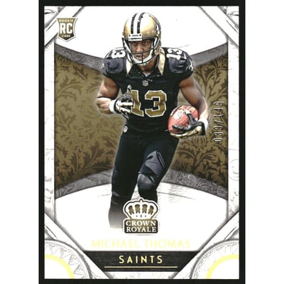 2016 Crown Royale Holo Gold #87 Michael Thomas