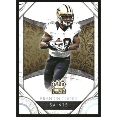 2016 Crown Royale Holo Platinum #40 Brandin Cooks