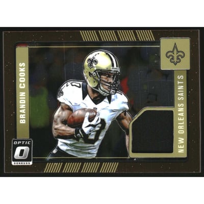 2016 Donruss Optic Threads Bronze #3 Brandin Cooks