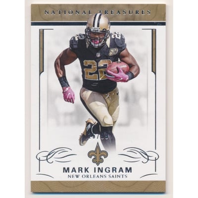 2016 Panini National Treasures #66 Mark Ingram