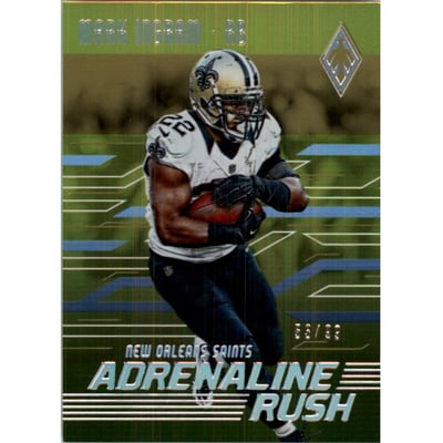 2016 Panini Phoenix Adrenaline Rush Yellow #ARMI Mark Ingram