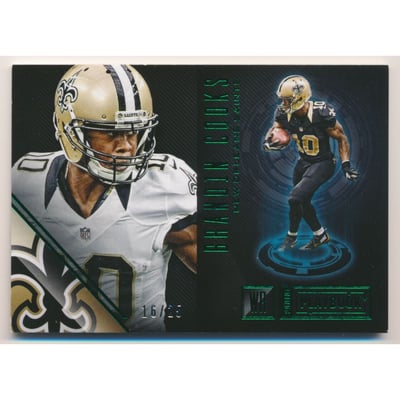 2016 Panini Playbook Green #95 Brandin Cooks