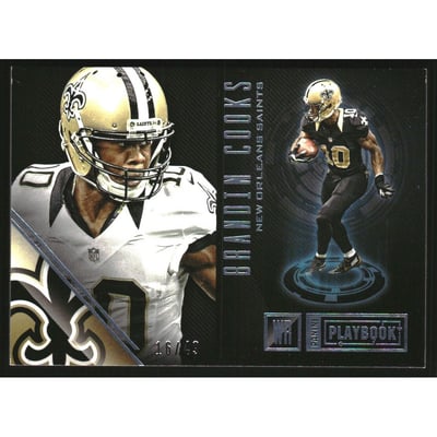 2016 Panini Playbook Platinum #95 Brandin Cooks