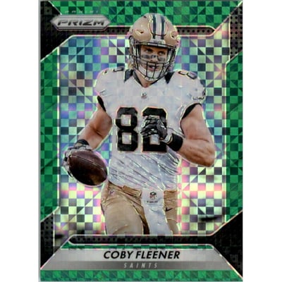 2016 Panini Prizm Prizms Green Power #161 Coby Fleener