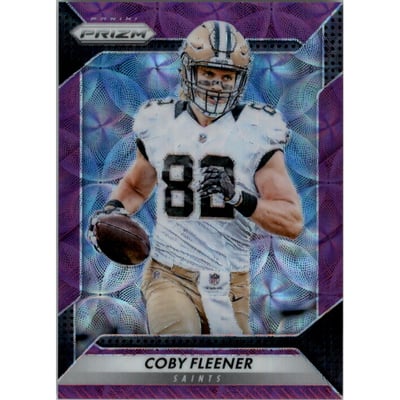 2016 Panini Prizm Prizms Purple Scope #161 Coby Fleener