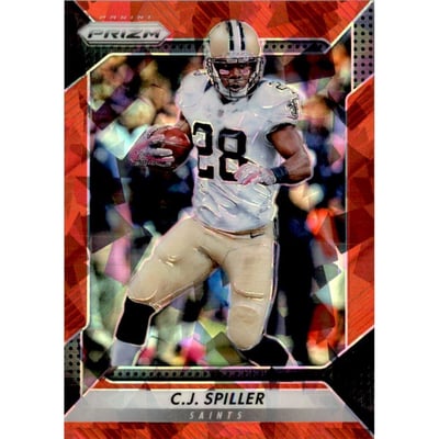 2016 Panini Prizm Prizms Red Crystals #131 C.J. Spiller