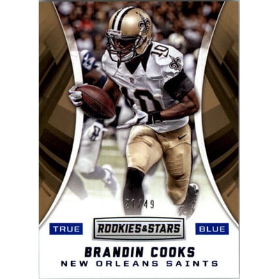 2016 Rookies and Stars True Blue #69 Brandin Cooks