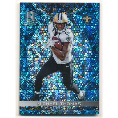 2017 Panini Spectra Neon Blue #56 Michael Thomas