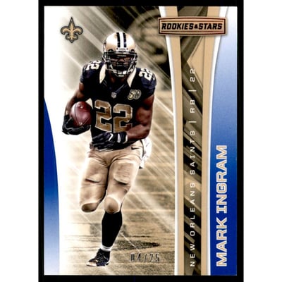 2017 Rookies and Stars Red and Blue #155 Mark Ingram