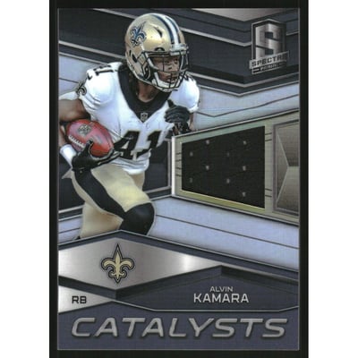 2018 Panini Spectra Catalysts Jerseys #18 Alvin Kamara/199