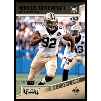 2018 Playoff 2nd Down #246 Marcus Davenport