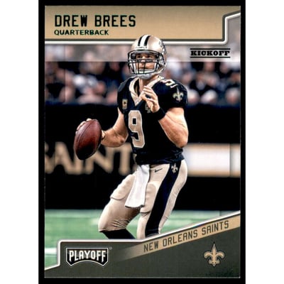 2018 Playoff Kickoff #132 Drew Brees