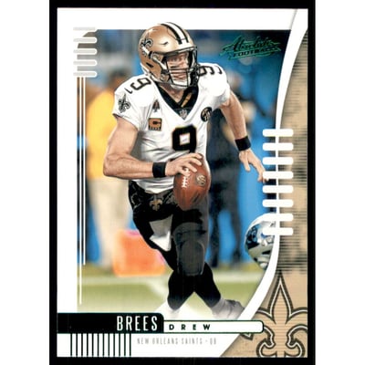 2019 Absolute Green #76 Drew Brees