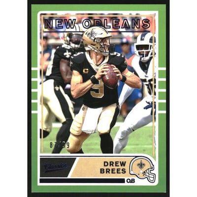 2019 Classics Blue #24 Drew Brees