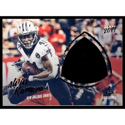 2019 Panini Luminance Jumbo Jerseys #20 Alvin Kamara