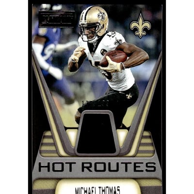 2019 Panini Playbook Hot Routes Jerseys #27 Michael Thomas/199