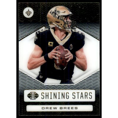 2020 Panini Illusions Shining Stars #8 Drew Brees