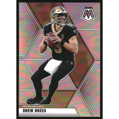 2020 Panini Mosaic Silver #142 Drew Brees