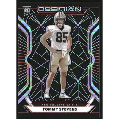 2020 Panini Obsidian Electric Etch Red #188 Tommy Stevens