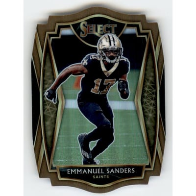 2020 Select Prizm Copper Die Cut #142 Emmanuel Sanders