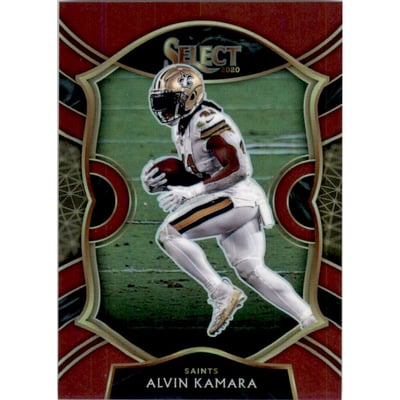 2020 Select Prizm Maroon #35 Alvin Kamara