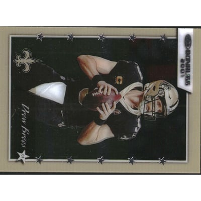 2021 Clearly Donruss Clearly Retro '01 #7 Drew Brees