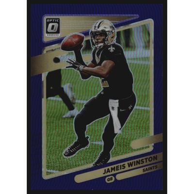 2021 Donruss Optic Purple #165 Jameis Winston