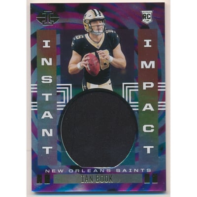 2021 Panini Illusions Instant Impact Jerseys #25 Ian Book
