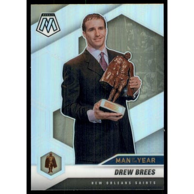 2021 Panini Mosaic Silver #264 Drew Brees MOY