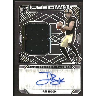 2021 Panini Obsidian #219 Ian Book JSY AU/150