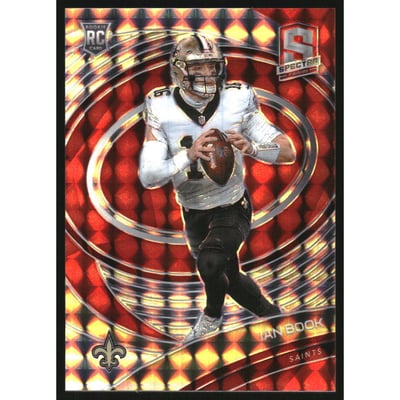 2021 Panini Spectra Neon Orange #154 Ian Book