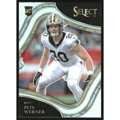 2021 Select Prizm Silver #391 Pete Werner