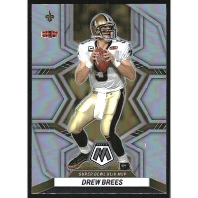 2022 Panini Mosaic Silver #295 Drew Brees MVP
