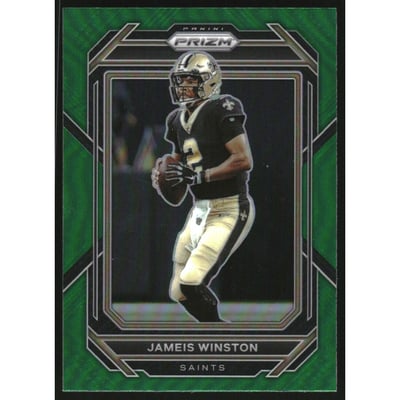 2022 Panini Prizm Prizms Green #207 Jameis Winston