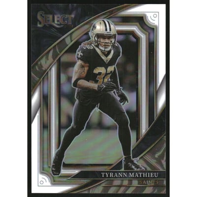 2022 Select Prizm White #362 Tyrann Mathieu