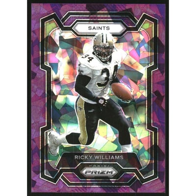2023 Panini Prizm Prizms Purple Ice #215 Ricky Williams