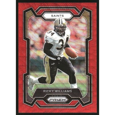 2023 Panini Prizm Prizms Red Wave #215 Ricky Williams