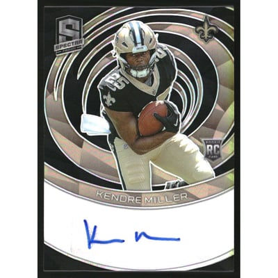 2023 Panini Spectra Rookie Autographs #19 Kendre Miller